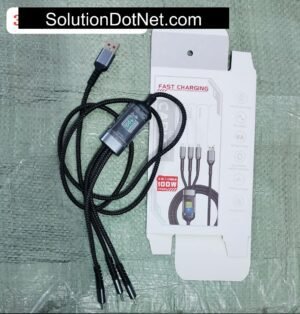 New 3 in 1 cable , 100 watt fast charging cable