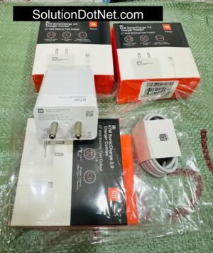 Mi 67 watt adaptor with cable