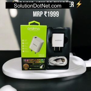 oramino 18 watt charger with cable