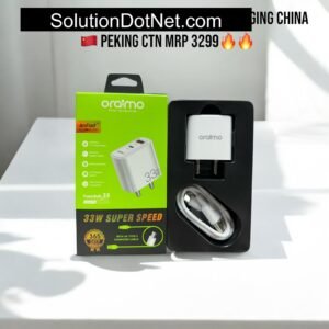 oramino 33 watt charger with cable