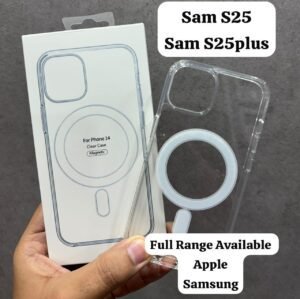 TRANSPARENT MAGSAFE  WORKING MEGSAFE  WITH BOX PACKING